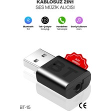 SKY 2'si 1 Arada Tak Çalıştır Kablosuz Aux Rx/tx Transmitter Ses Alıcı Verici