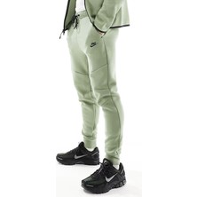 Nike Tech Fleece Slim Fit Men’s Track Jogger Pants Erkek Dar Kesim Eşofman Altı Yeşil