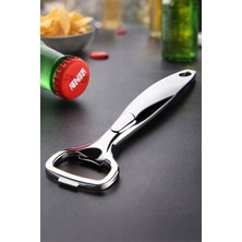 Primanova Dikey Şişe Açacağı - Metalik