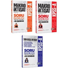 Anla Kazan Yayınları Indeks Akademi 2026 Kpss A Grubu Mikro + Makro + Iktisat Son Beşli Soru Bankası 3 Lü Set Indeks Akademi Yayıncılık