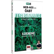 Anla Kazan Yayınları Yargı 2026 Öabt Meb-Ags Fen Bilimleri Öğretmenliği 6 Deneme Çözümlü - Tufan Genç Yargı Yayınları