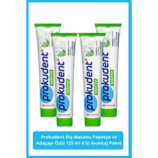Prokudent Diş Macunu Papatya ve Adaçayı Özlü 4X125 ml