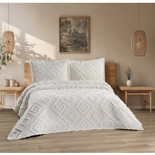 D'niss Home Iskandinav Jasmin 3 Parça Çift Kişilik Yatak Örtüsü