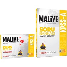 Anla Kazan Yayınları Indeks Akademi 2026 Kpss A Grubu Maliye Video Ders Notları + Soru Bankası 2 Li Set - Murat Güzelli Indeks Akademi Yayıncılık