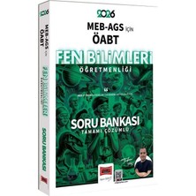 Anla Kazan Yayınları Yargı 2026 Öabt Meb-Ags Fen Bilimleri Öğretmenliği Soru Bankası Çözümlü - Tufan Genç Yargı Yayınları