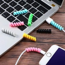 Ciyeska 4 Lü Kkablo Kırılma Önleyici Silikon Koruyucu