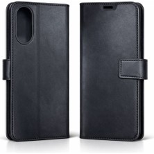 Ycl Mobile Oppo A38 Siyah Kapaklı Cüzdan Kılıf