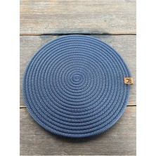 Home İnn Leke Tutmaz Örgü Supla 33 cm Tekli Modern Amerikan Servis Tabak Altlığı
