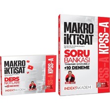 Anla Kazan Yayınları Indeks Akademi 2026 Kpss A Grubu Makro Iktisat Video Ders Notları + Soru Bankası 2 Li Set - Mesut Güzelli Indeks Akademi Yayıncılık