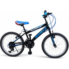 Wheelo 20 Jant Vitesli Mavi Çocuk Bisikleti