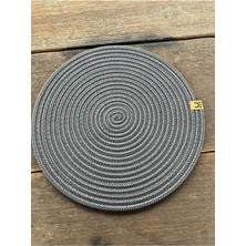 Home İnn Leke Tutmaz Örgü Supla 33 cm Tekli Modern Amerikan Servis Tabak Altlığı