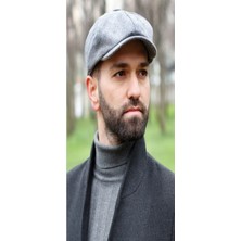 Bay Şapkacı Erkek Peaky Blinders Ingiliz Driver Kasket Antrasit 7404