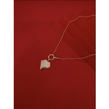 Taşlı Geometrik Kolye