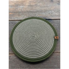 Home İnn Örgü Model Supla 33 cm Tekli Leke Tutmaz Amerikan Servis Sunum Altlığı