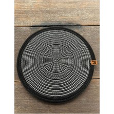 Home İnn Tekstil Home İnn Örgü Model Supla 33 cm Tekli Leke Tutmaz Amerikan Servis Sunum Altlığı