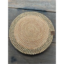 Home İnn Design Serisi - 33 cm El Örmesi Supla - Lüks Dekoratif Amerikan Servis