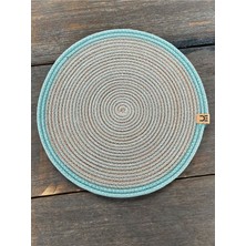 Home İnn Örgü Model Supla 33 cm Tekli Leke Tutmaz Amerikan Servis Sunum Altlığı