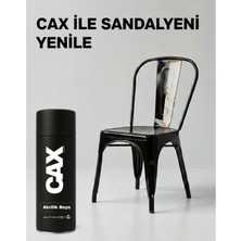 CAXCOLORS Cax Colors Metal Ahşap Plastik Sandalye Sprey Boya 400ML - Çizilmelere Dayanıklı Hızlı Kuru Boya