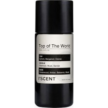 Iscent Top Of The World Odunsu-Amber Lüks-Vegan, Difüzör Koku Yağı 100 ml