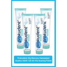 Prokudent Diş Macunu Hassasiyet Azaltıcı Etkili 4X125 ml