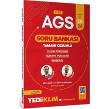 Anla Kazan Yayınları Yediiklim 2026 Meb-Ags Eğitim Bilimleri Gelişim, Öğrenme Psikolojisi ve Rehberlik Soru Bankası Çözümlü - Bülent Tanık, Can Köni Yediiklim Yayınları