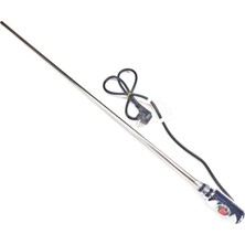 Sern Havlupan Isıtıcı Rezistans 1500W Krom Renk On/off HP03 Model 230V L:900MM Fişli CR304 80°c Limit Termostatlı 1/2'' (Yarım Parmak)