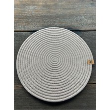 Home İnn Leke Tutmaz Örgü Supla 33 cm Tekli Modern Amerikan Servis Tabak Altlığı