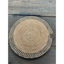 Home İnn Design Serisi - 33 cm El Örmesi Supla - Lüks Dekoratif Amerikan Servis