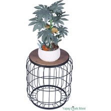 Yapay Çiçek Sitesi Beton Saksıda Yapay Bitkili Tanzimler Model 23