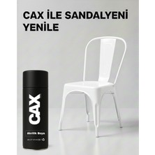 CAXCOLORS Cax Colors Metal Ahşap Plastik Sandalye Sprey Boya 400ML - Çizilmelere Dayanıklı Hızlı Kuru Boya