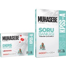 Anla Kazan Yayınları Indeks Akademi 2026 Kpss A Grubu Muhasebe Video Ders Notları + Soru Bankası 2 Li Set - Sinan Öztürk Indeks Akademi Yayıncılık