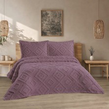 D'niss Home Iskandinav Jasmin 3 Parça Çift Kişilik Yatak Örtüsü