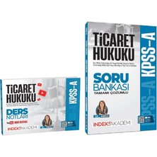 Anla Kazan Yayınları Indeks Akademi 2026 Kpss A Grubu Ticaret Hukuku Video Ders Notları + Soru Bankası 2 Li Set - Elif Kendüzer Indeks Akademi Yayıncılık
