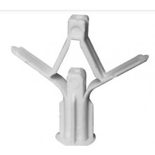 Star Kanatlı Alçıpan Dübeli, 3 cm (1P=100 Adet)