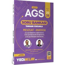 Anla Kazan Yayınları Yediiklim 2026 Meb-Ags Mevzuat-Anayasa Soru Bankası Çözümlü - Bülent Tanık Yediiklim Yayınları
