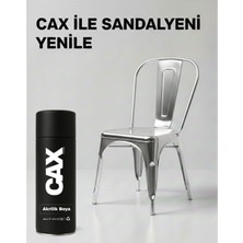 CAXCOLORS Cax Colors Metal Ahşap Plastik Sandalye Sprey Boya 400ML - Çizilmelere Dayanıklı Hızlı Kuru Boya