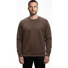Viane Premium Pamuklu Sweatshirt Bisiklet Yaka Standart Rahat Kalıp (Regular Fit) Erkek/kadın/unisex