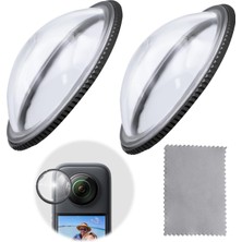 Mototork Insta 360 One X5 Aksiyon Kamera Uyumlu Lens Koruyucu