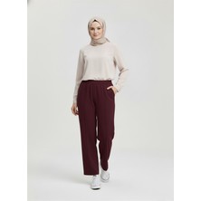 Foremia Scuba Çımalı Pantolon-Bordo