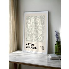 Fuart.Co Beyaz Sonsuzluk Yayoi Kusama Japon Sanatı Dijital Baskı Poster (Çerçevesiz) Jpfu