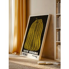 Fuart.Co Sarı Kabak Yayoi Kusama Japon Sanatı Dijital Baskı Poster (Çerçevesiz) Jpfu