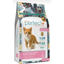 Perfect Cat Plus , Az Tahıllı/düşük Tahıllı Yavru Kedi Maması 1,5 kg