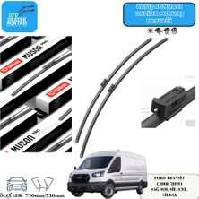 Ford Transit  ( 2008/2019 ) Araca Özel Ön Sağ-Sol Silecek Silbak  750MM/530MM