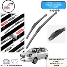 Ssangyong Tivoli  ( 2015> ) Araca Özel Ön Sağ-Sol Silecek Silbak  600MM/400MM