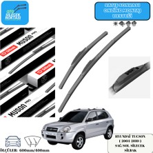 Hyundai Tuscon ( 2004-2010 ) Araca Özel Ön Sağ-Sol Silecek Silbak  600MM/400MM