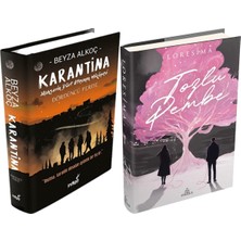 İndigo Kitap Tozlu Pembe 1 Ciltli ve Karantina 4 Ciltli Beyza Alkoç 2li Set