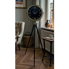 Emt Pazarlama Black Noble Eskitme Tripod Ayaklı Saat
