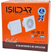 Işıldar Banyo Havalandırma Fanı 100MM