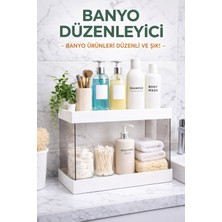 Banyo – Mutfak – Kozmetik Düzenleme Rafı | Çok Amaçlı Organizer