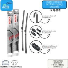 Ford Mondeo  (2007-2013) Ön Sağ-Sol Silecek Bosch Aeron Eco 650MM/480MM